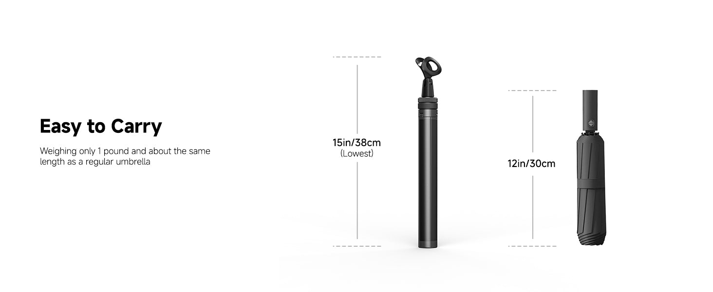 Pied de microphone réglable Ikarao