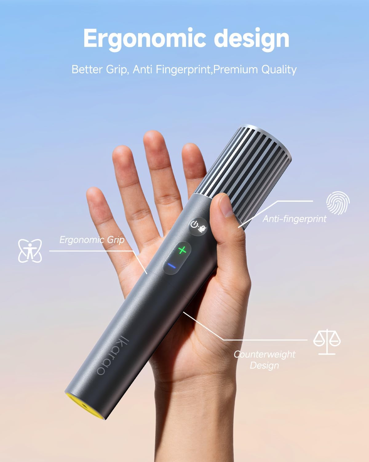 Ikarao MICBOX PRO 100-foot wireless operating range
